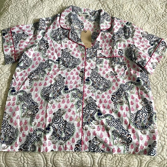 PrintFresh Bagheera pajama short set, size M, NWT. - Picture 4 of 5